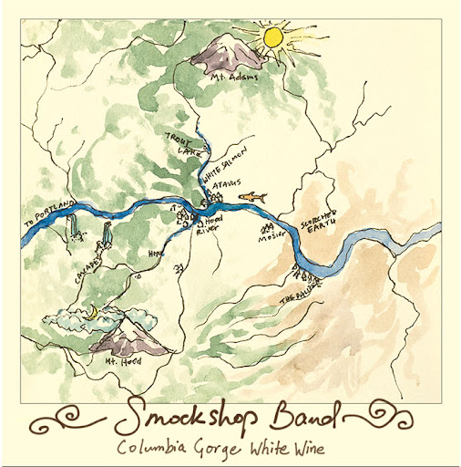 Smockshop Band Columbia Gorge White “Spring Ephemeral”